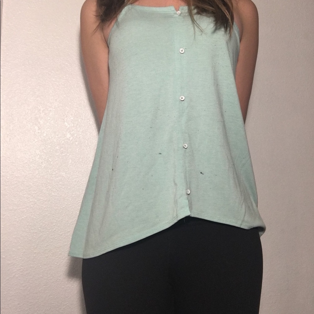 Blue tank